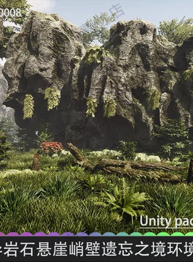 Unity Forgotten Realm Environment 2.0岩石悬崖峭壁场景包更新