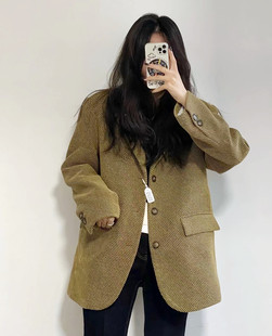 EEWEN  du家 做了大半年的韩系黄黄大西装