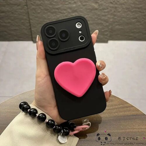 网红ins爱心支架OPPO find x9手机壳8ultra/7女reno4se网红k5防摔a3/a6/2pro/1链realme15真我GT/a78/a96/a97