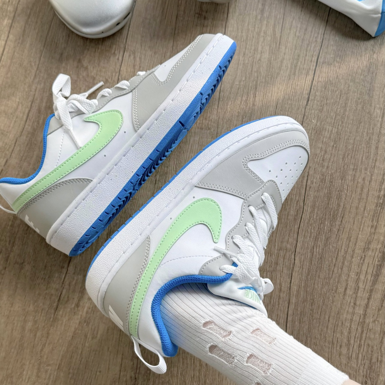 Nike/耐克Court Borough女子低帮防滑耐磨休闲运动板鞋DV5456-005,运动鞋new,板鞋,淘宝优惠券,粉丝福利购,淘宝优惠卷