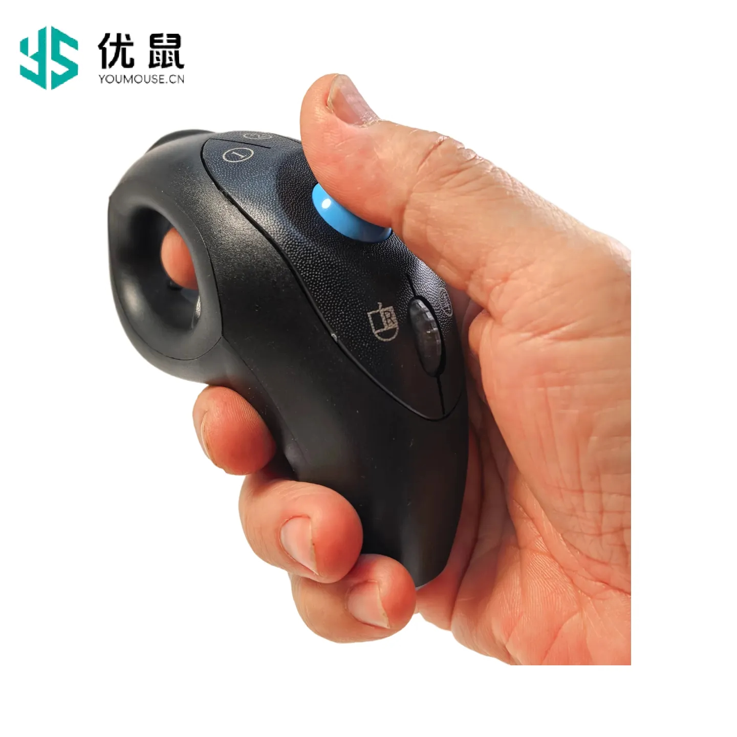 优鼠无线鼠标双模人体工程学设计便携办公家用Y-26W自定义