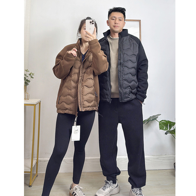 男装立领90白鸭绒羽绒服