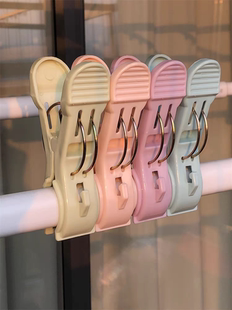 加大号衣夹晒被夹强力弹簧塑料夹竹竿防风吹塑料防风耐用大夹子