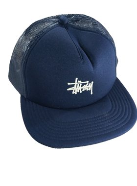 stussy puff print stock trucker cap 巡游 平沿帽