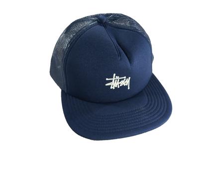 stussy puff print stock trucker cap 巡游 平沿帽