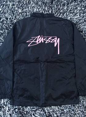 stussy现货秋季薄款男女教练夹克