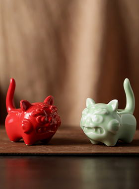 陶瓷招财可爱客厅书房玄关