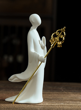 陶瓷禅意家居客厅玄关装饰