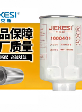 1000401柴油滤芯W0017国四国五云内动力专用燃油水分离器3004101