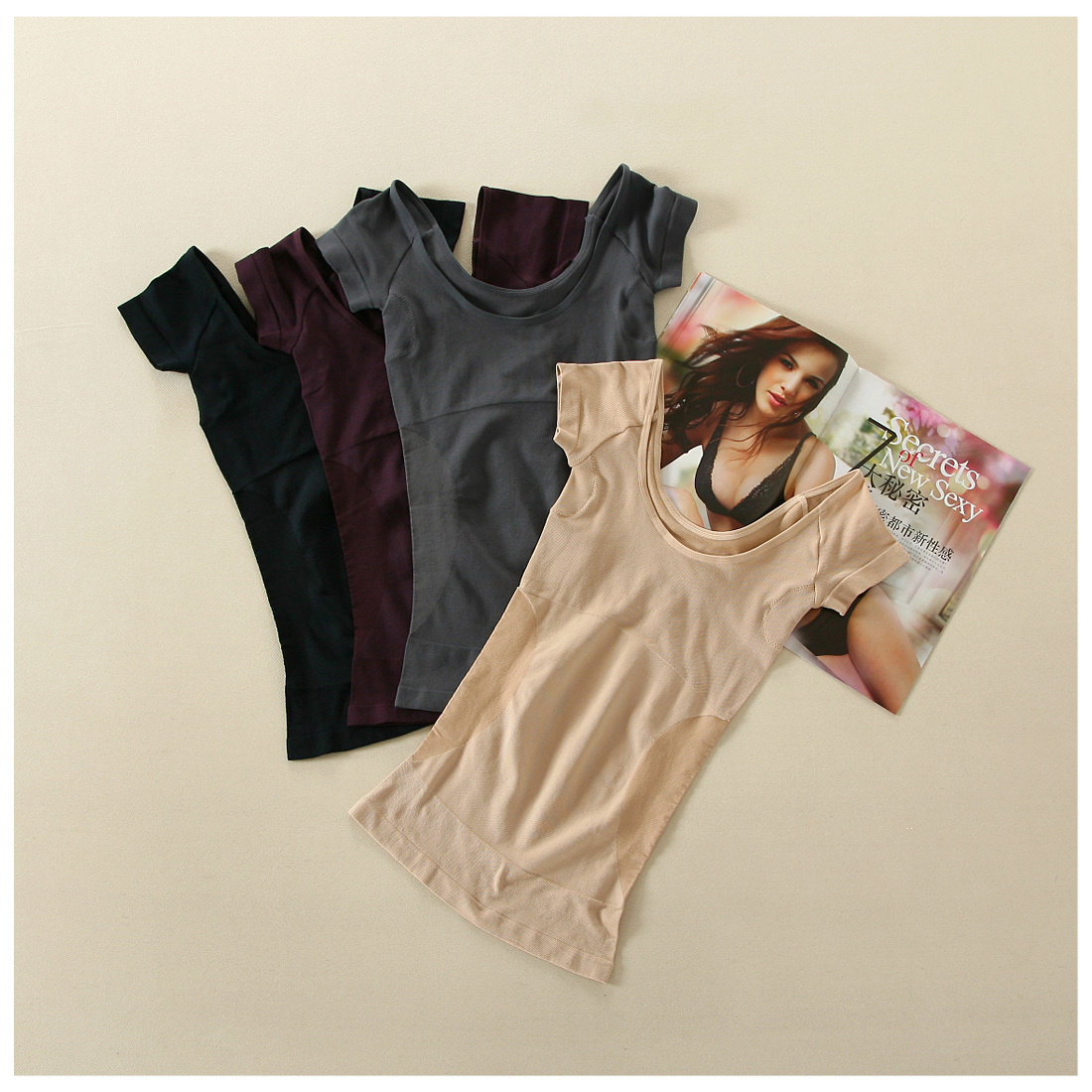 Genuine cyluus cyrus Mesh fitting Abdomen corset Short sleeved T-shirts Primer Underwearin the Lingerie/Men's underwear/Tracksuit , Workout Tops  category - from Buy2taobao.com to provide professional Taobao agent buy service