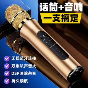 音响一体蓝牙无线手机唱歌神器