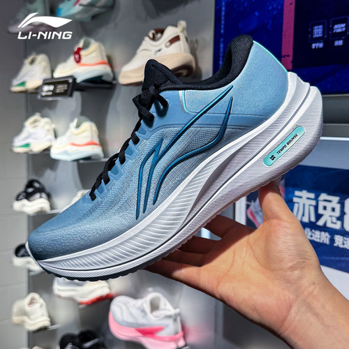 李宁越影5夏季透气跑鞋
