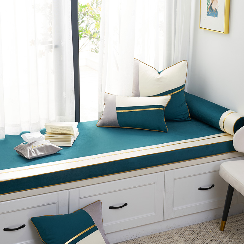 2021新款卧室飘窗垫立体异形轻奢