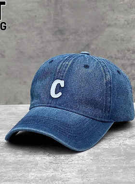 香港I.Tgreg2026新款男软顶C字母牛仔棒球帽女ins风时尚鸭舌帽子