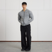 AFTERGLOW秋冬户外运动训练高弹力拉链连帽长袖 花纱显大健身卫衣