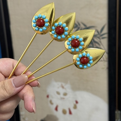 唐风供养人复原菱形簪多宝簪百搭