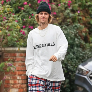 圆领套头长袖 God FOG胸前字母标语20款 T恤男 Essentials Fear