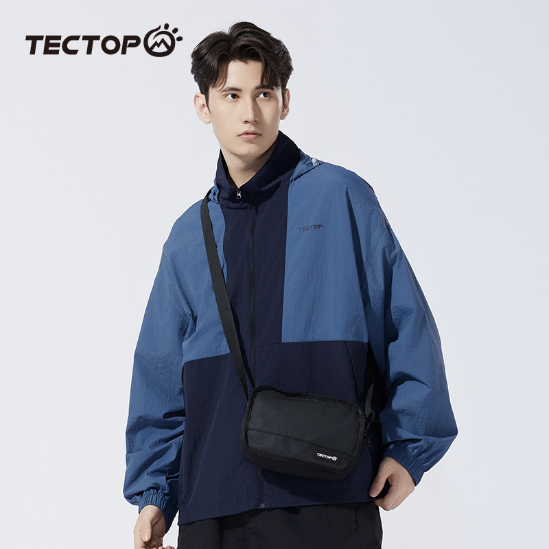 探拓户外单肩背包女生斜挎包男士小包挎包休闲收钱包多功能手机包