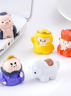 Q版西游记话悟空电脑桌面小摆件