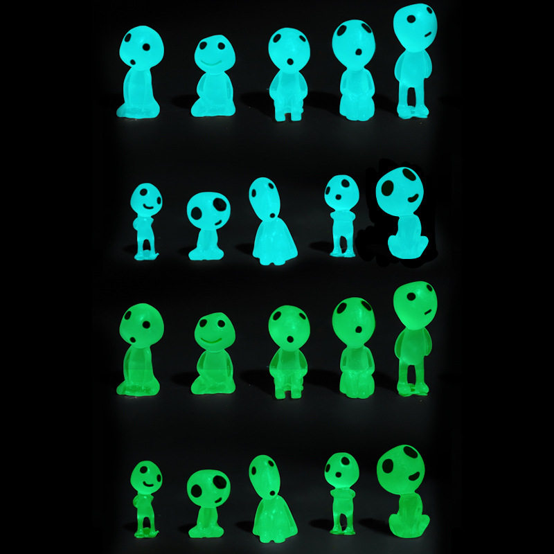 夜光公仔微景观创意小玩偶摆件