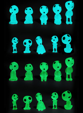 夜光公仔微景观创意小玩偶摆件