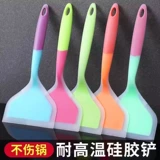 Силиконовая лопаточка для блинов, устойчивая к высоким температурам, кастрюля с антипригарным покрытием, лопаточка тамагояки, не повреждающая кастрюля, лопаточка для выпечки, кухонная лопатка для домашнего приготовления