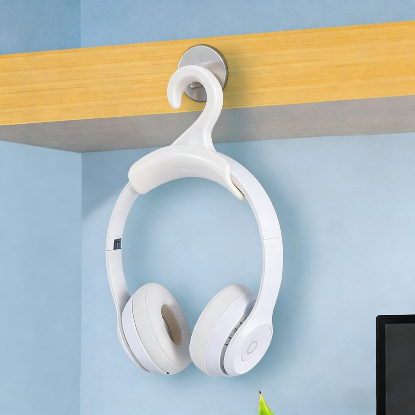 耳机支架头戴壁挂架托挂钩宿舍悬挂桌挂收纳多功能蓝牙挂耳麦挂钩