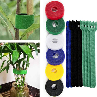 爬藤绿植物绑带造型魔术贴花园带双面粘园艺扎线捆绑支撑插花固定