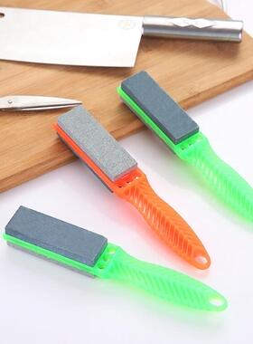 磨刀石家用菜刀厨房开刃专用双面细磨剪刀超细磨刀器油石磨刀神器
