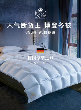 德国进口博登鹅绒被冬被春秋被