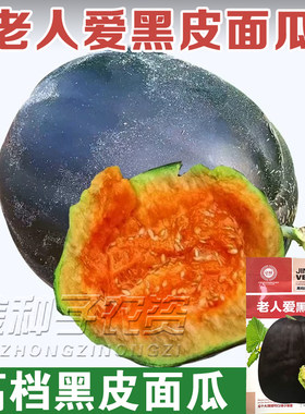 黑皮面瓜种子香瓜甜瓜种籽超面超甜四季水果蔬菜老品种高产包邮