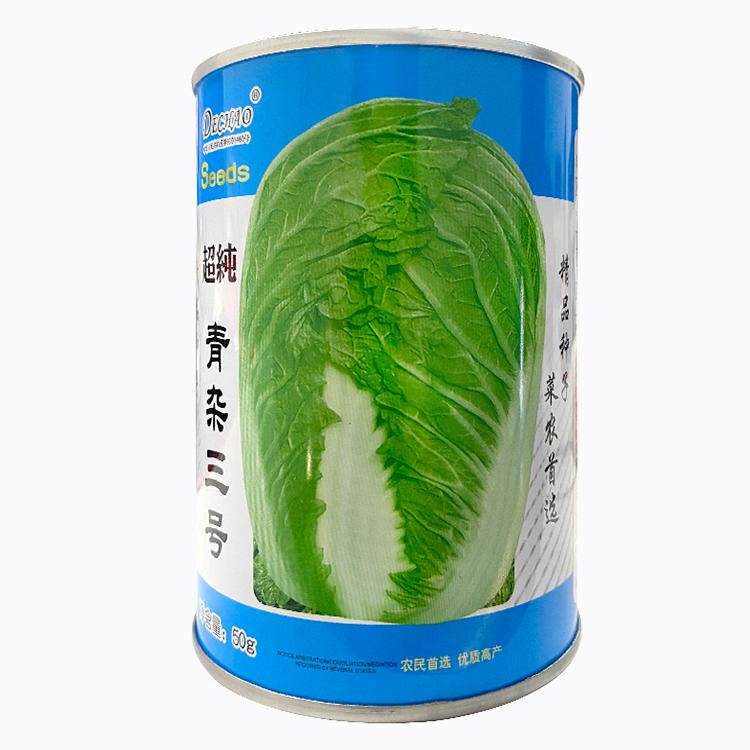 精纯优杂三号F1大白菜种子秋菜拖车头口感甜脆高产抗病 棵棵实心