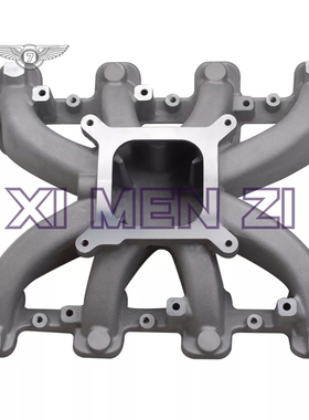 300-132 单平面进气歧管 适用于 雪佛兰 GM LS1LS2LS6 黑色银色