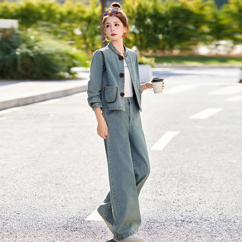 休闲运动套装女款爆款2026新款春秋妈妈时尚一整套穿搭两件套时髦