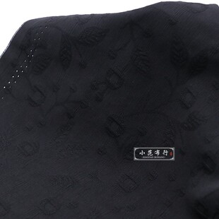 黑色多款式立体泡泡提花布料 垂坠抗皱连衣裙旗袍衬衫男女装面料