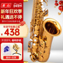 泰山中音萨克斯管乐器风TSAS 9901初学者考级成人专业演奏级降e调