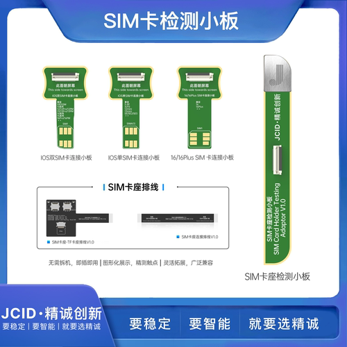 SIM卡精准触点定位一键故障检测