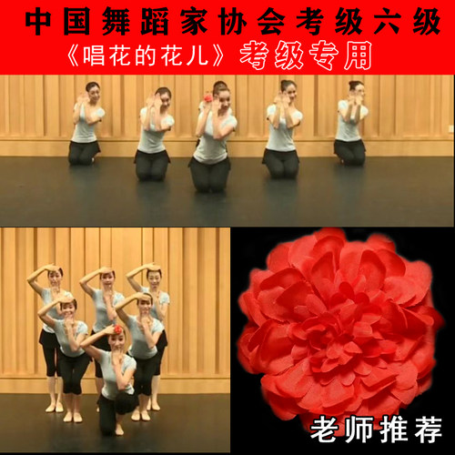 道具专业中国舞考级6级唱花道具