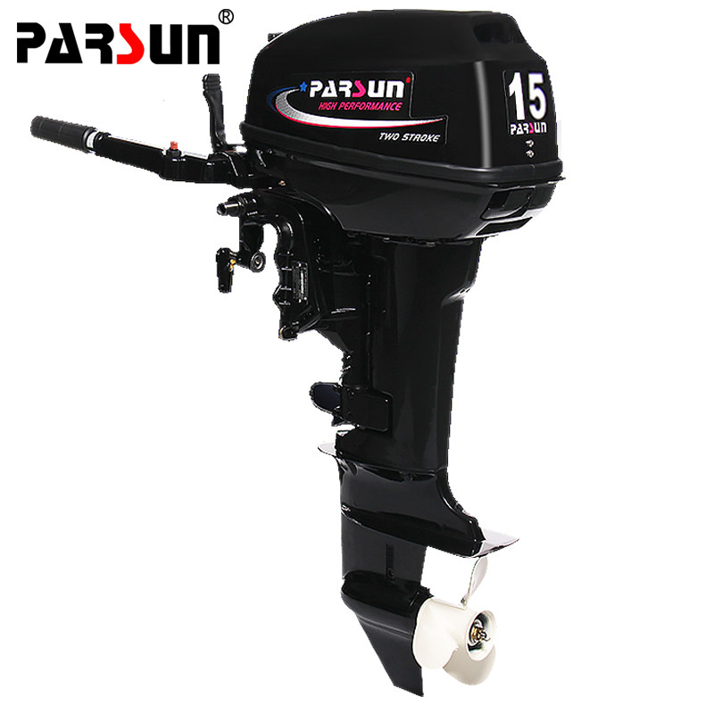 包邮百胜船外机15hp马力二冲程水冷船用发动机船挂机舷外机船尾机