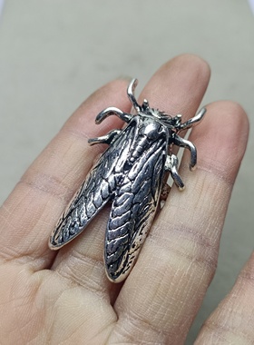 B13 满29元包邮  复古知了戒指