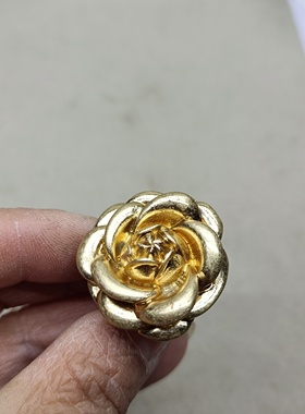 B12 满29元包邮  花朵戒指