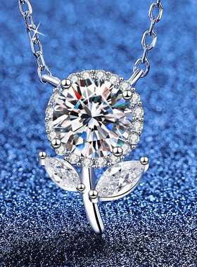 银饰情侣生日礼物精致感项链锁骨