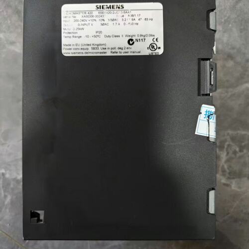 变频器6SE6420-2UC12-5AA16SE6420-2UC13-7AA16SE6420-2UC15-5AA1