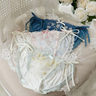 内裤 性感少女士内裤 29元 RisaMagli优丽娜系带三角裤 薄412 秒杀