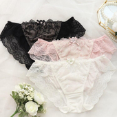 丝滑少女蕾丝甜美女内裤 212 Risa Magli低腰三角裤 内裤 29秒杀