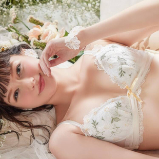 日本RisaMagli优丽娜娜聚拢文胸内衣薄1型圆盘大钢圈零鸡心662