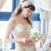 RisaMagli优丽娜娜聚拢文胸女薄内衣2型圆盘大钢圈内裤 669 套装