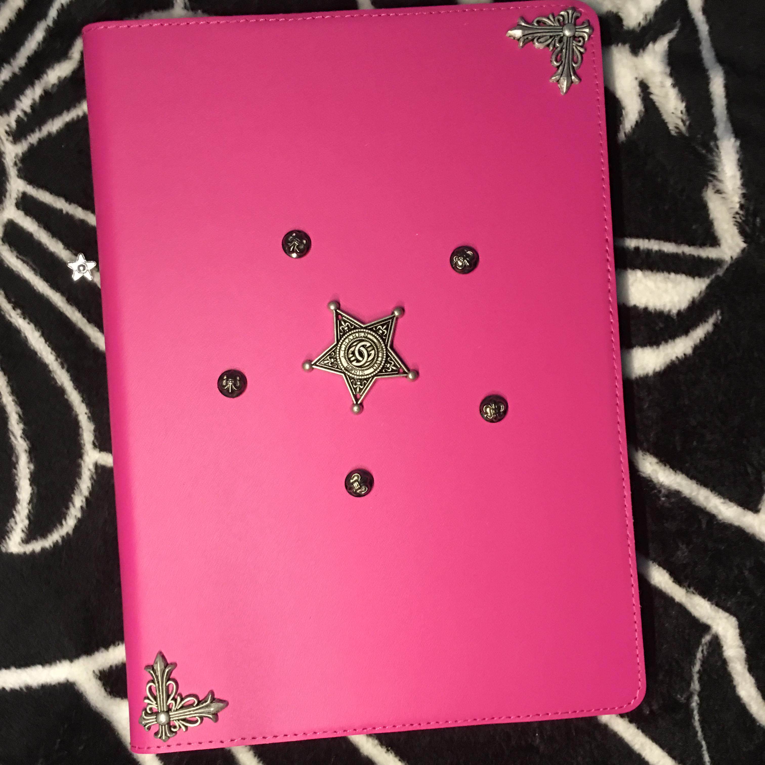 玫红色头层牛皮复古克罗系列iPad牛皮套iPad9.7寸真皮壳