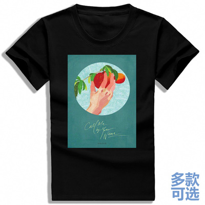 Call me by your name请以你的名字呼唤我全纯棉短袖t恤半袖衣服