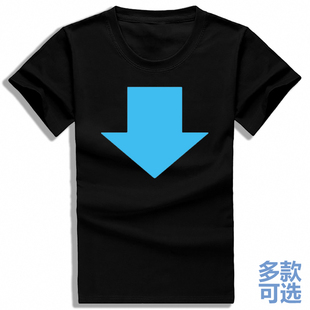 最后的气宗风之子降世神通男女打底全纯棉短袖t恤衫半袖上衣服